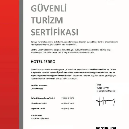 Turk Ferro Отель